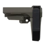 SB Tactical SBA3 AR Stabilizing Brace - Olive Drab Green- No Receiver Extension