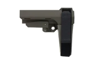SB Tactical SBA3 AR Stabilizing Brace - Olive Drab Green- No Receiver Extension